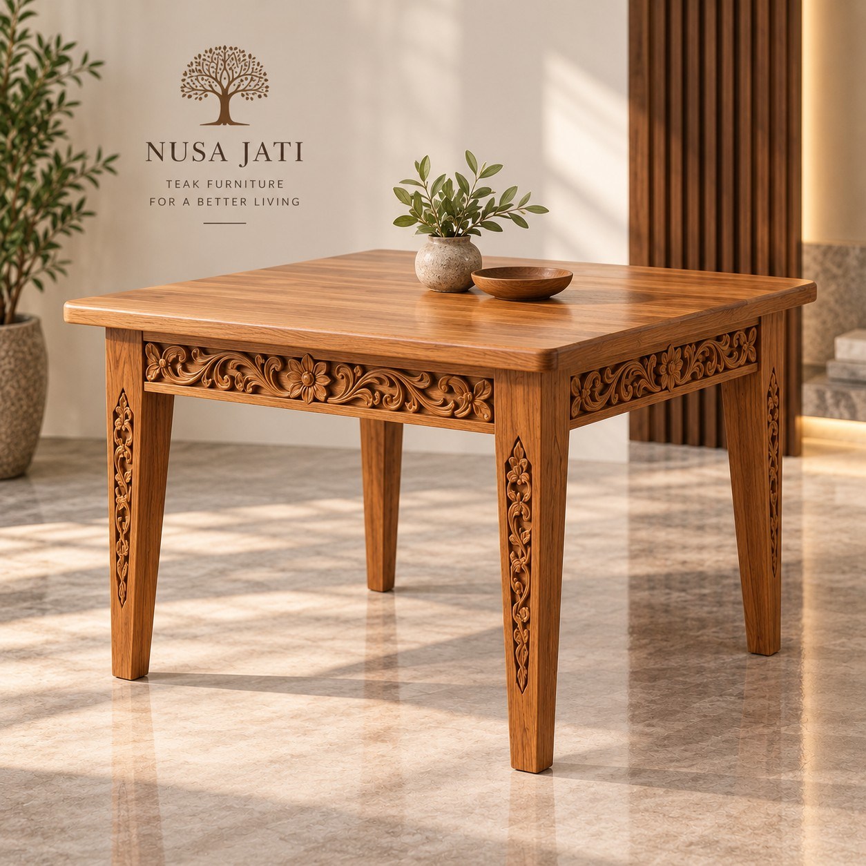 Classic Teak Dining Table